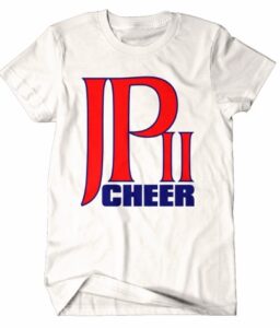 JPII Cheerleader WHITE COMFORT COLOR T-SHIRT