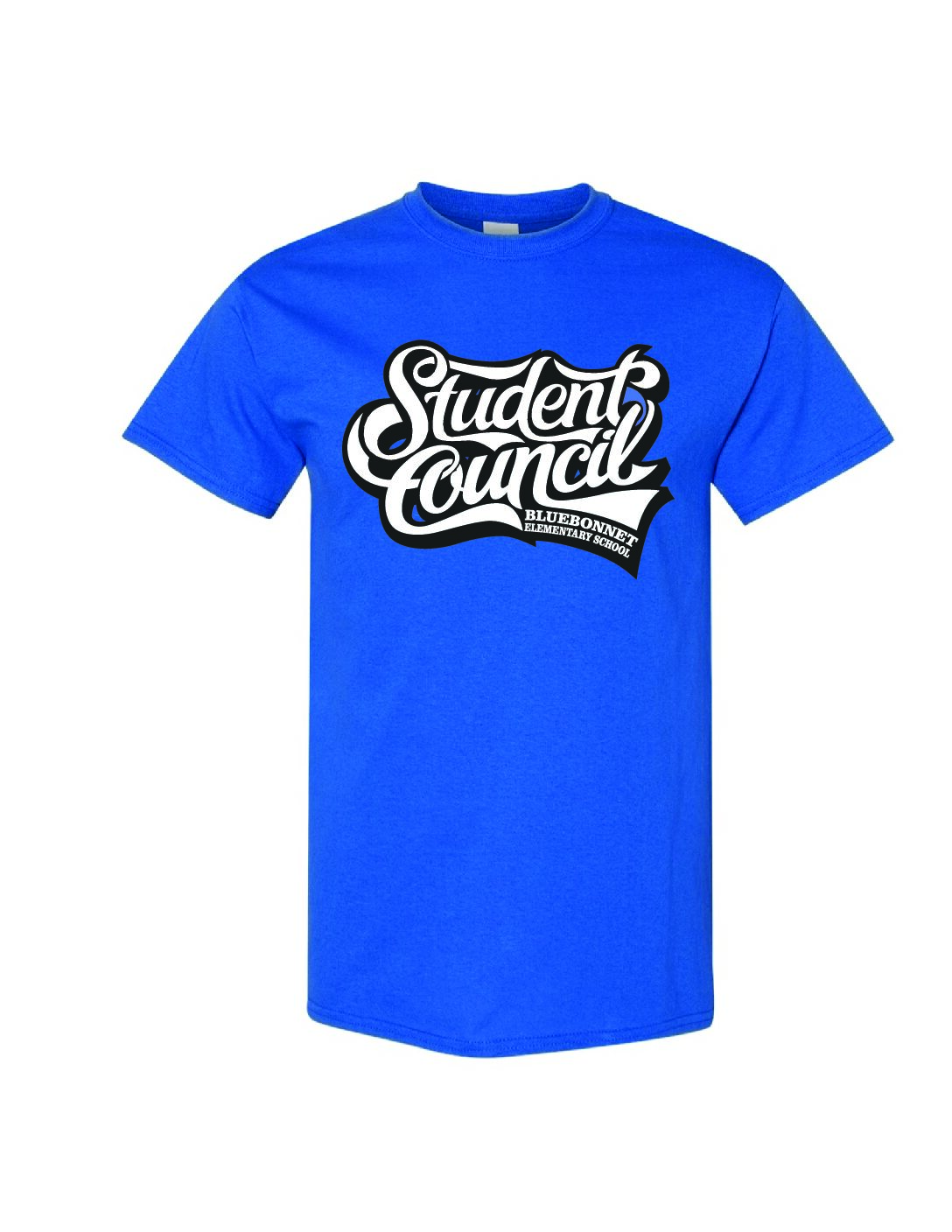 BLUEBONNET STUDENT COUNCIL T-SHIRT