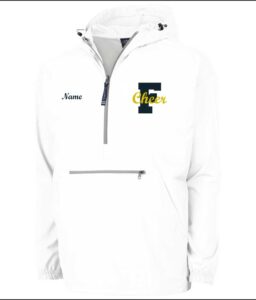 **REQUIRED IF NEEDED** FRISCO CHEER WHITE CHARLES RIVER PULLOVER