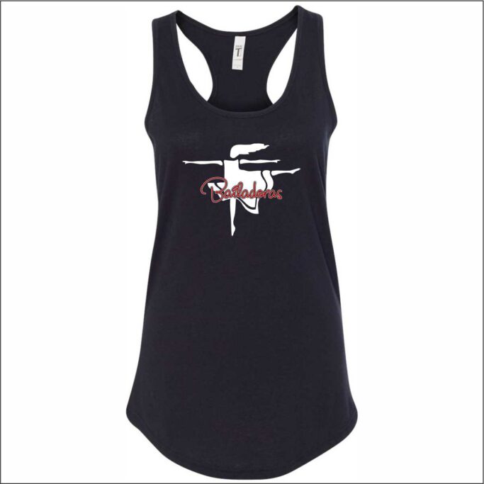 **REQUIRED IF NEEDED** BAILADORAS BLACK BELLA MUSCLE TANK