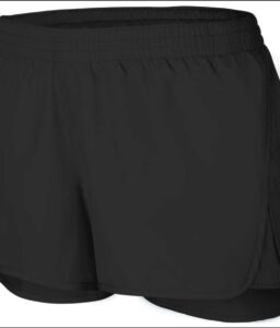 **REQUIRED** LANGHAM CREEK CHEER BLACK RUNNING SHORTS
