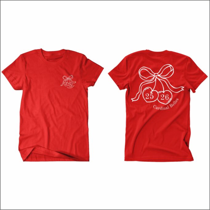 JPII CARDINAL BELLES RED TEAM COMFORT COLOR T-SHIRT **REQUIRED**