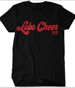 **OPTIONAL** LANGHAM CREEK CHEER MOM GLITTER T-SHIRT