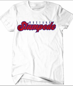 **OPTIONAL**STAMPEDE WHITE T-SHIRT