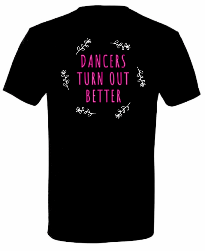 Black Comfort Color T-Shirt - Image 2