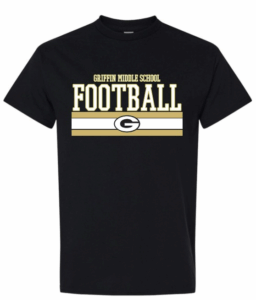 Griffin Football Black Dri-Fit T-Shirt