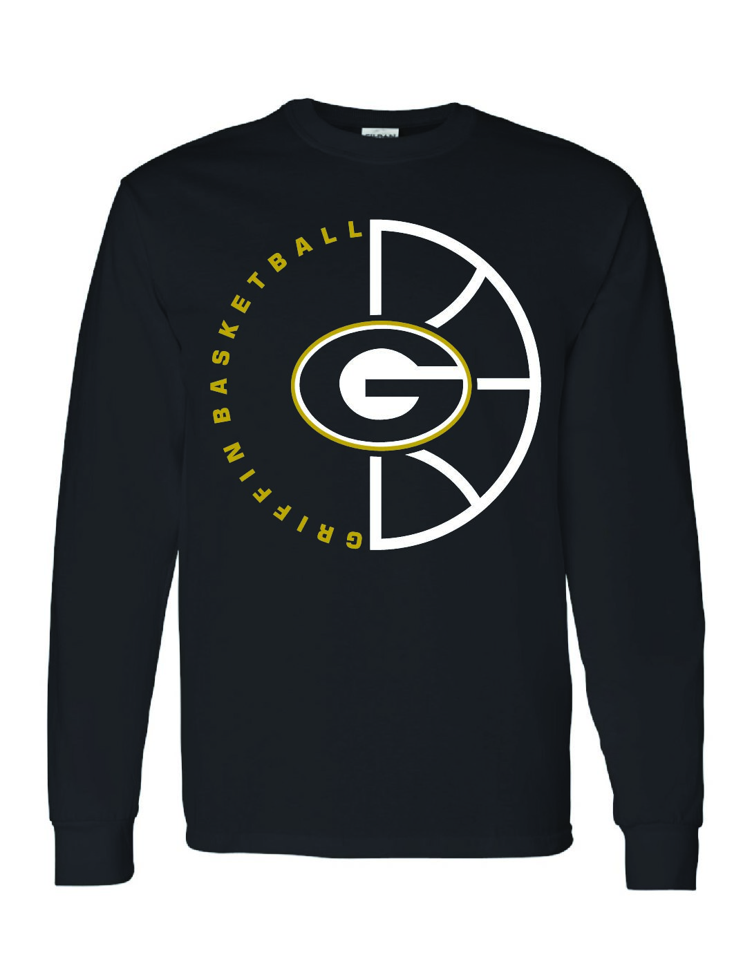 GRIFFIN BASKETBALL 2025 LONG SLEEVE COTTON T-SHIRT