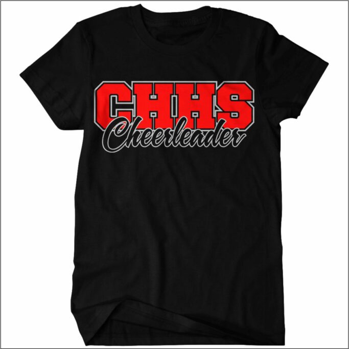 COLLEYVILLE CHEER BLACK T-SHIRT**REQUIRED**