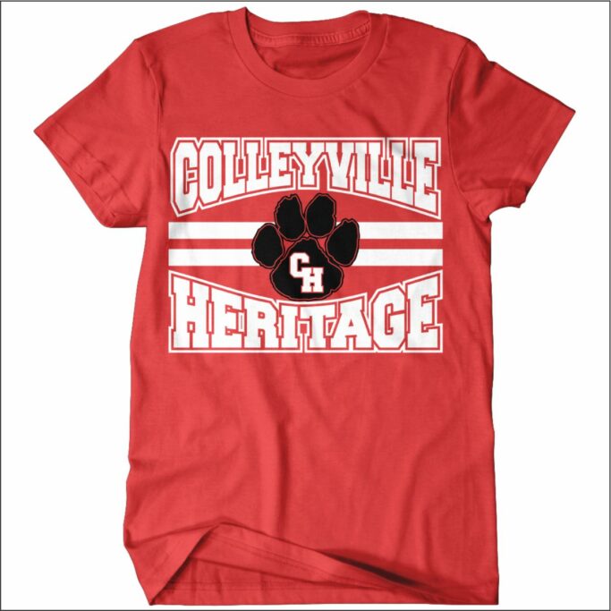 COLLEYVILLE CHEER RED T-SHIRT**REQUIRED**