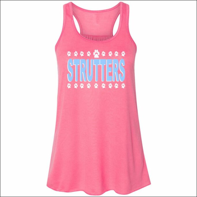 PAETOW STRUTTERS PINK FLOWY TANK**REQUIRED**