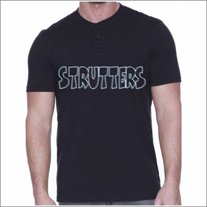 PAETOW STRUTTERS BLACK HENLEY **REQUIRED**