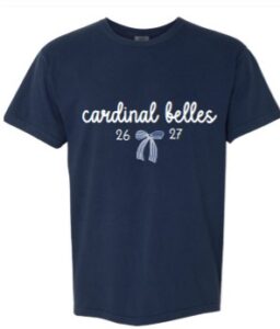 **REQUIRED** JPII CARDINAL BELLES TRUE NAVY TEAM COMFORT COLOR T-SHIRT