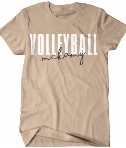 MCKAMY VOLLEYBALL T-SHIRT