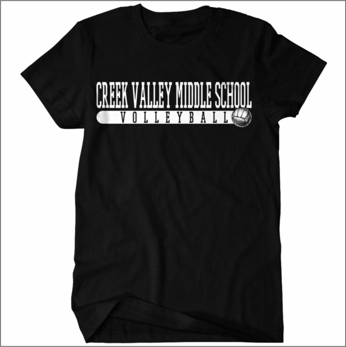 CREEK VALLEY MIDDLE SCHOOL VOLLEYBALL DRI-FIT T-SHIRT