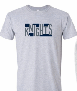 Ash/White Soft-Style T-Shirt