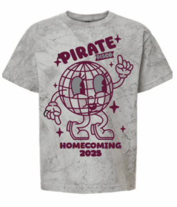 Wylie Homecoming Smoke Comfort T-Shirt