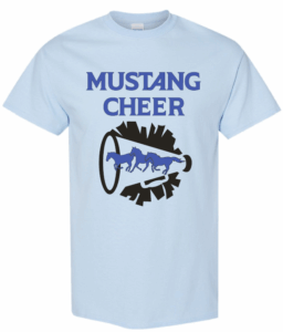 Mustang Cheer Fan Shirt