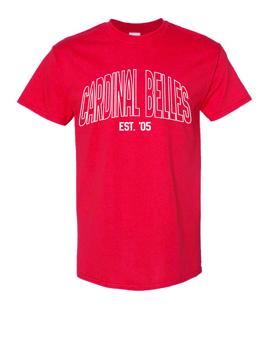 CARDINAL BELLES PUFF INK PARENTS TEE 25