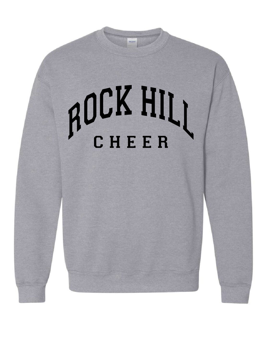 ROCK HILL CHEER SPORT GRAY CREW