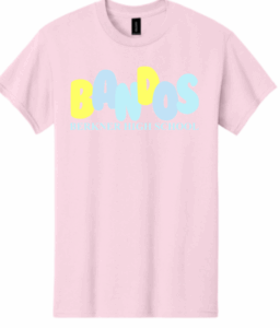 BERKNER BANDOLERAS PINK T-SHIRT ****OPTIONAL*****