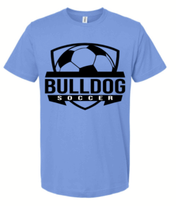 BRIARHILL GIRLS SOCCER HYDRANGEA COMFORT COLOR T-SHIRT