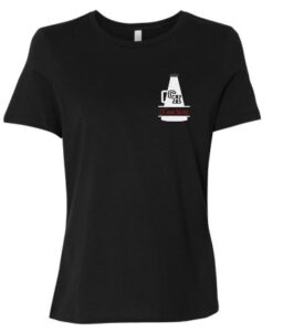 COLLEYVILLE CHEER C BLACK LADIE'S FIT CANVAS T-SHIRT****REQUIRED****