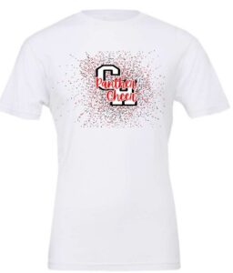 COLLEYVILLE CHEER  A WHITE COMFORT COLOR T-SHIRT****REQUIRED****