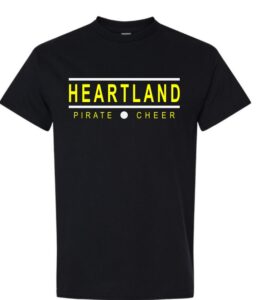 HEARTLAND MIDDLE SCHOOL BLACK T-SHIRT ****REQUIRED****
