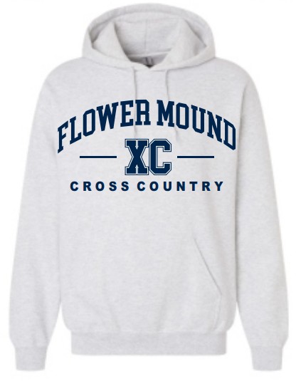 **OPTIONAL**FLOWER MOUND CROSS COUNTRY DESIGN 2 GILDAN HOODIE SWEATSHIRTS - Image 2