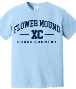 **OPTIONAL**FLOWER MOUND CROSS COUNTRY DESIGN 2 DRI-FIT OR COMFORT COLOR T-SHIRTS