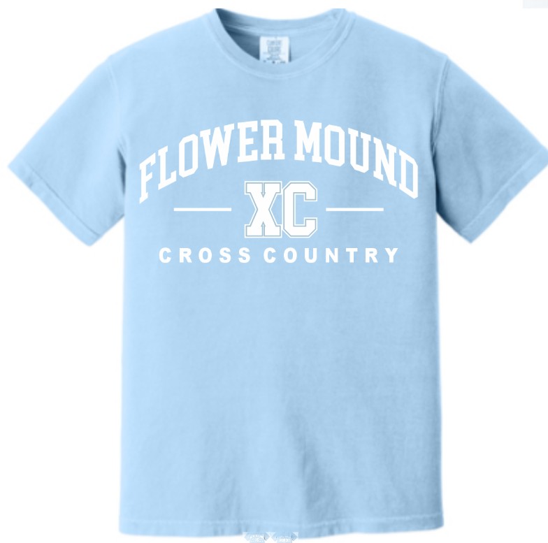 **OPTIONAL**FLOWER MOUND CROSS COUNTRY DESIGN 2 DRI-FIT OR COMFORT COLOR T-SHIRTS - Image 4