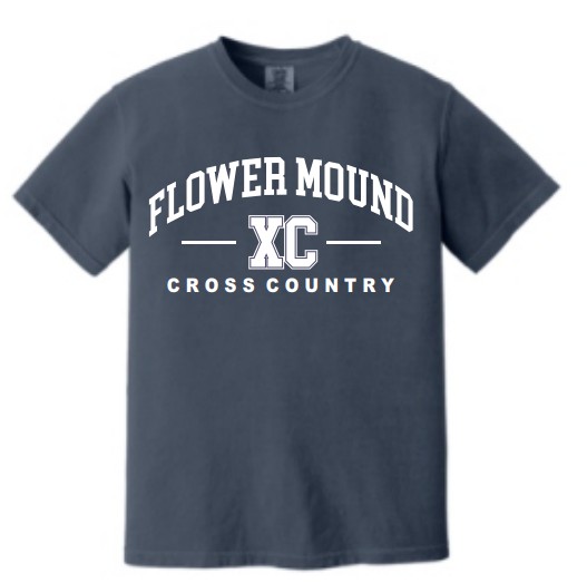 **OPTIONAL**FLOWER MOUND CROSS COUNTRY DESIGN 2 DRI-FIT OR COMFORT COLOR T-SHIRTS - Image 2