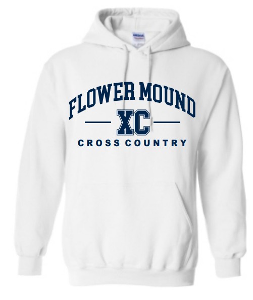 **OPTIONAL**FLOWER MOUND CROSS COUNTRY DESIGN 2 GILDAN HOODIE SWEATSHIRTS - Image 4
