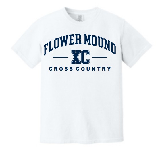 **OPTIONAL**FLOWER MOUND CROSS COUNTRY DESIGN 2 DRI-FIT OR COMFORT COLOR T-SHIRTS - Image 3